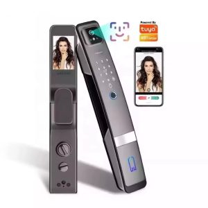Enrique Tuya 3D Face Recognition Waterproof Smart Entrance Lock WiFi App Control Biometric Grade Security Aluminum Alloy for /Black/Grey/Bronze