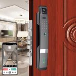 Enrique Tuya 3D Face Recognition Waterproof Smart Entrance Lock WiFi App Control Biometric Grade Security Aluminum Alloy for /Black/Grey/Bronze - 图片 2