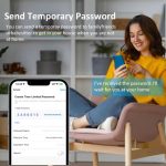 High Security Tuya Wi-Fi Electronic Door Lock with 3D Face Recognition for Outdoor Use, Suitable for Home Hotel Apartment Villa gray bronze - 图片 7