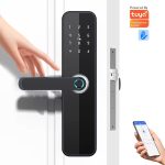 Automatic Security Safe Smart Door Lock TTlock Tuya WiFi App Remote Control Smart Lock for Front Door Fingerprint - 图片 5