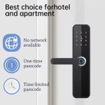 Automatic Security Safe Smart Door Lock TTlock Tuya WiFi App Remote Control Smart Lock for Front Door Fingerprint - 图片 7