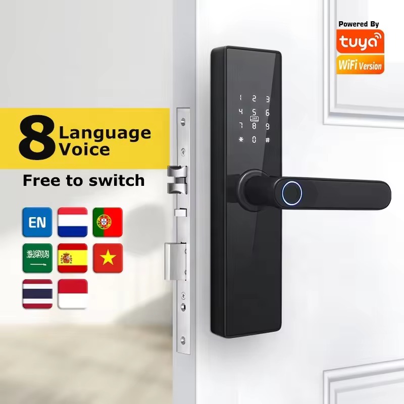 微信图片_20260310231229_419_48 Enrique Tuya WiFi Biometric Electronic Sliding Aluminum Alloy Smart Lock with APP Fingerprint Password Card & Key Unlock - 图片 1