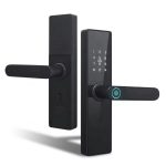 Enrique Tuya WiFi Biometric Electronic Sliding Aluminum Alloy Smart Lock with APP Fingerprint Password Card & Key Unlock - 图片 2