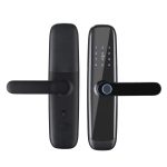 Wholesale OEM Tuya Password Electronic Fingerprint Gate Smart Digital Door Lock - 图片 4