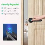 Enrique Tuya Factory Price Smart Handle Lock Home Electronic Tuya App Digital Smart Gate Sale Electric Lock Smart Door Lock - 图片 2