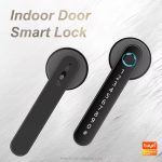 Enrique Tuya Factory Price Smart Handle Lock Home Electronic Tuya App Digital Smart Gate Sale Electric Lock Smart Door Lock - 图片 6