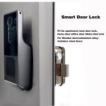 Waterproof Electronic Fingerprint Password Intelligent Lock for Steel Door Support Tuya TTLock App - 图片 6