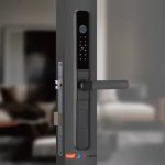 Waterproof Smart TTLock App Broken Bridge Intelligent Narrow Door Fingerprint Lock Tuya Wifi for Aluminum Sliding Door Lock - 图片 4