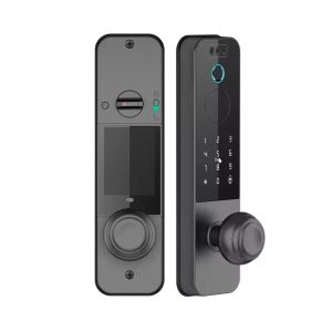 US Standard Manufacturer's Hot Selling Double Tongue Aluminum Alloy Security Integrated Smart Lock Easy Operation for Wood Door