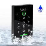 Full Touch Screen Keypad Rfid Waterproof Ttlock Bluetooth Face Fingerprint and Card Access Control Keypad