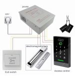 Full Touch Screen Keypad Rfid Waterproof Ttlock Bluetooth Face Fingerprint and Card Access Control Keypad - 图片 3